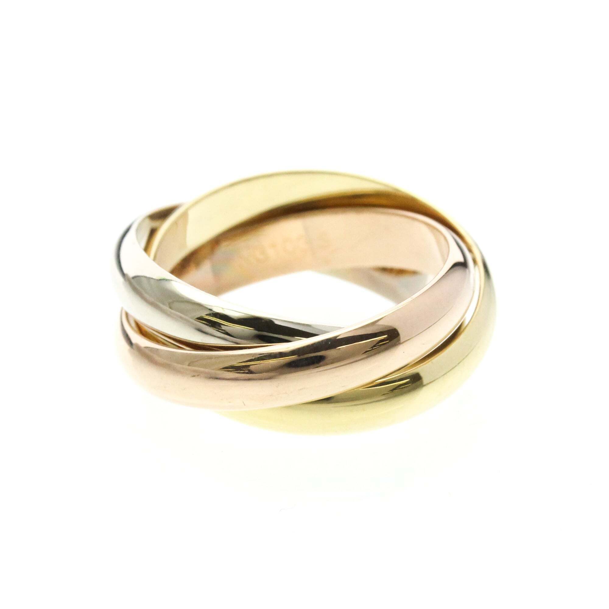 Cartier Trinity Ring Yellow Gold 18kPink Gold 18kWhite Gold 18k Polished